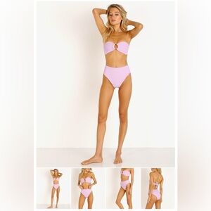 Montce Lilac Bandeau Bikini. WORN once